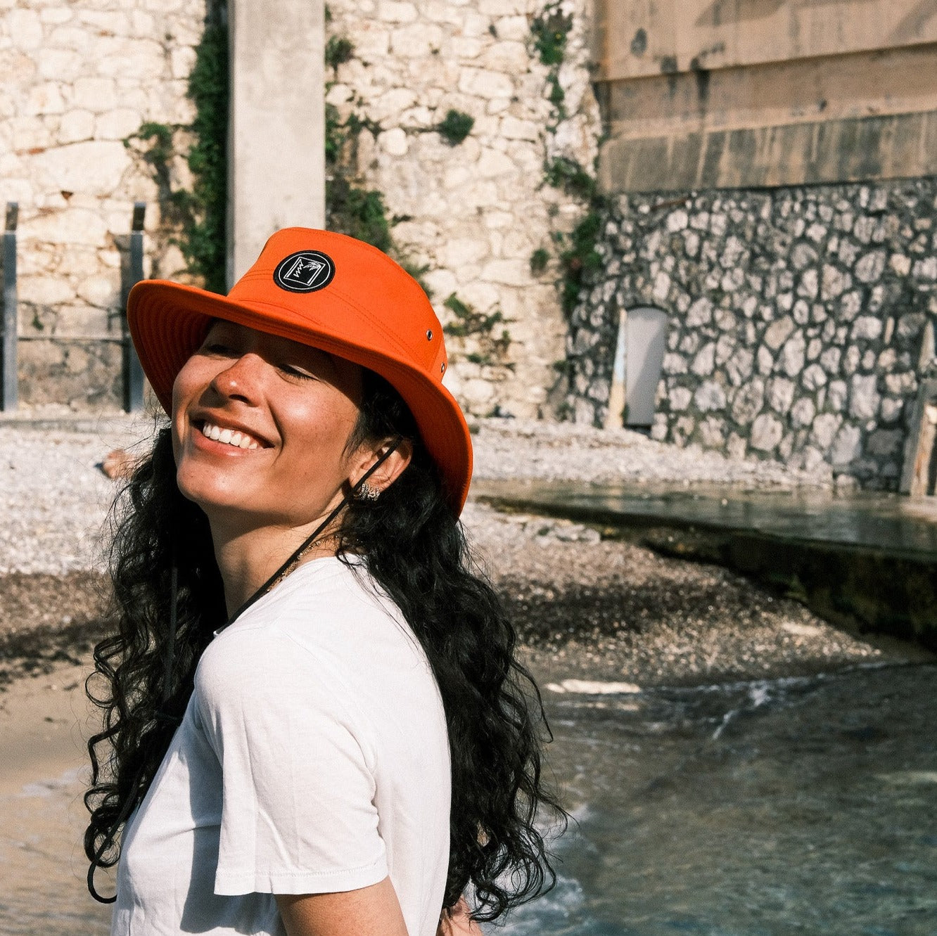 chapeau orange