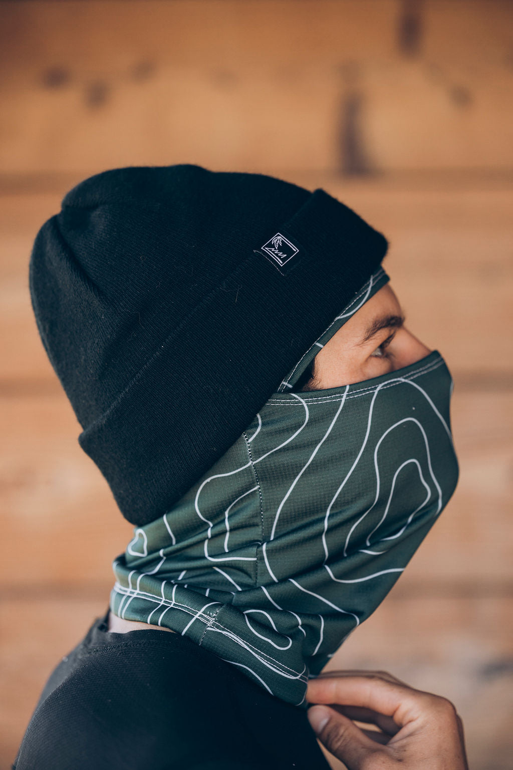 CAGOULE COBS KAKI – Porté / ambiance (JPG)