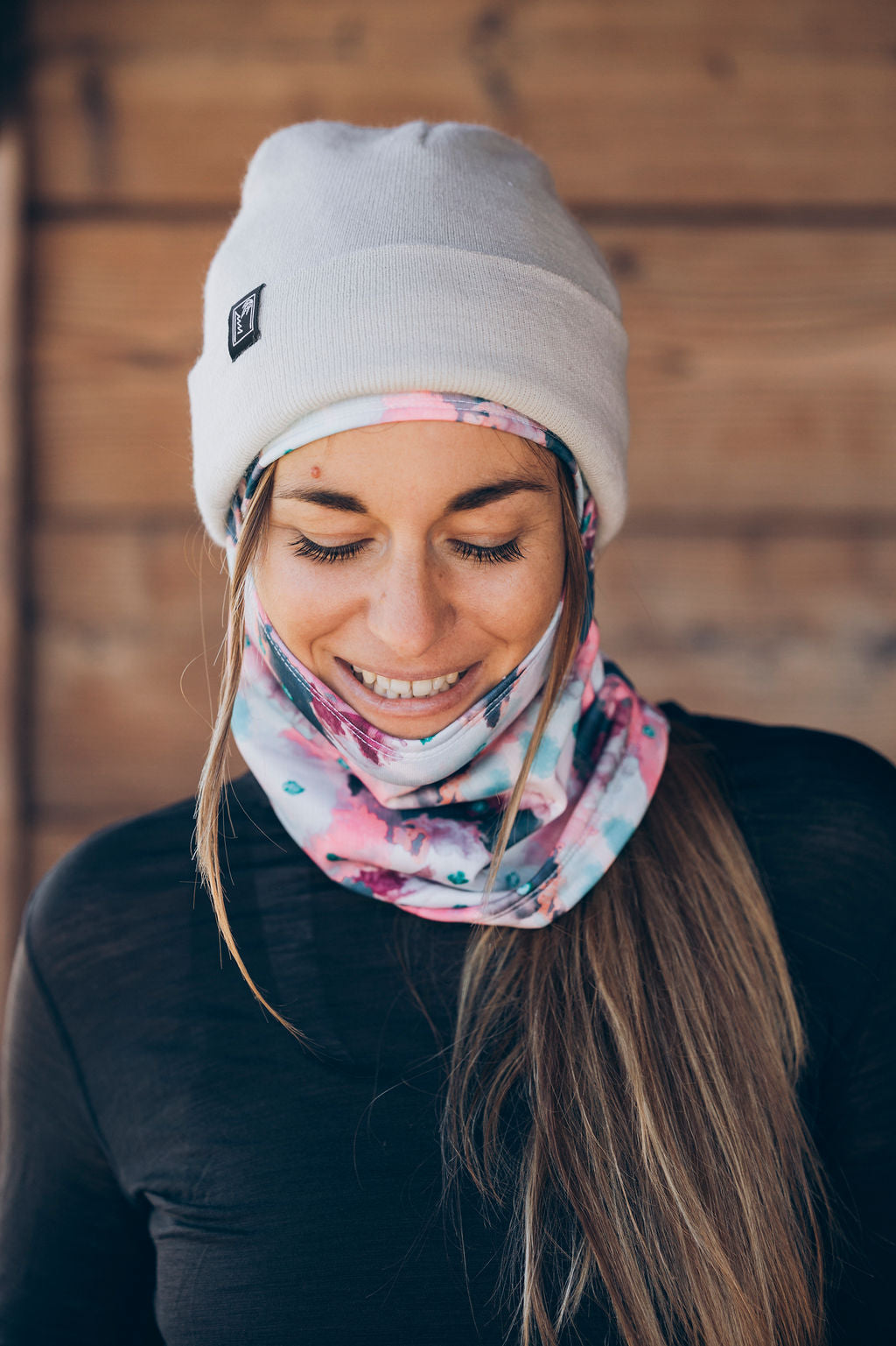 CAGOULE MATE ROSE – Porté / ambiance (JPG)