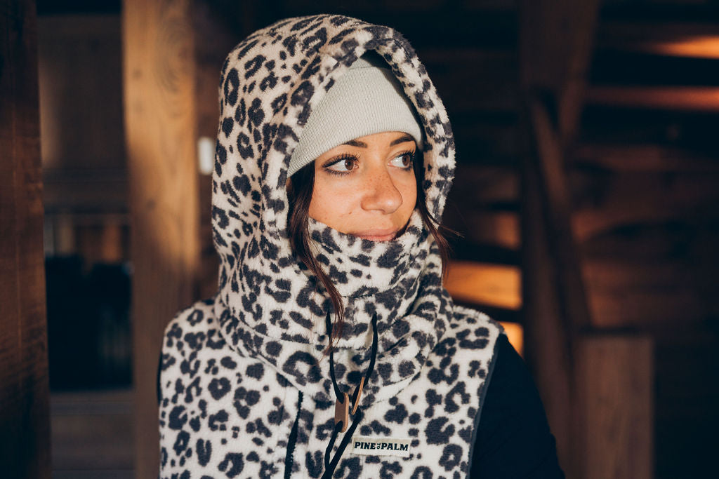 CAPUCHE POLAIRE LEO WHITE
