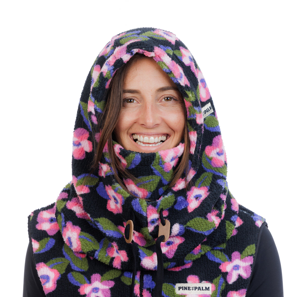 CAPUCHE POLAIRE ROSA