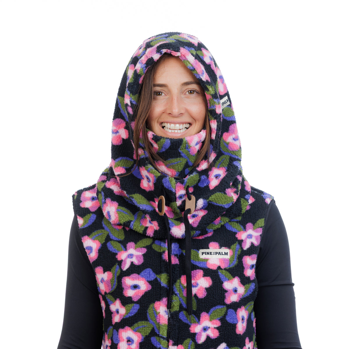 CAPUCHE POLAIRE ROSA