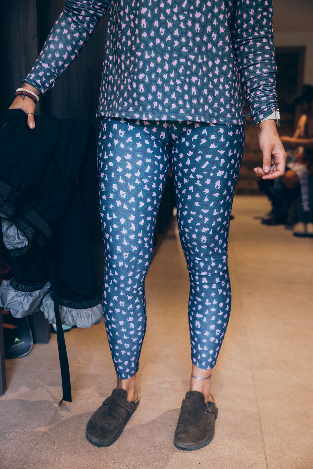 LEGGING WILD BLEU - FEMME
