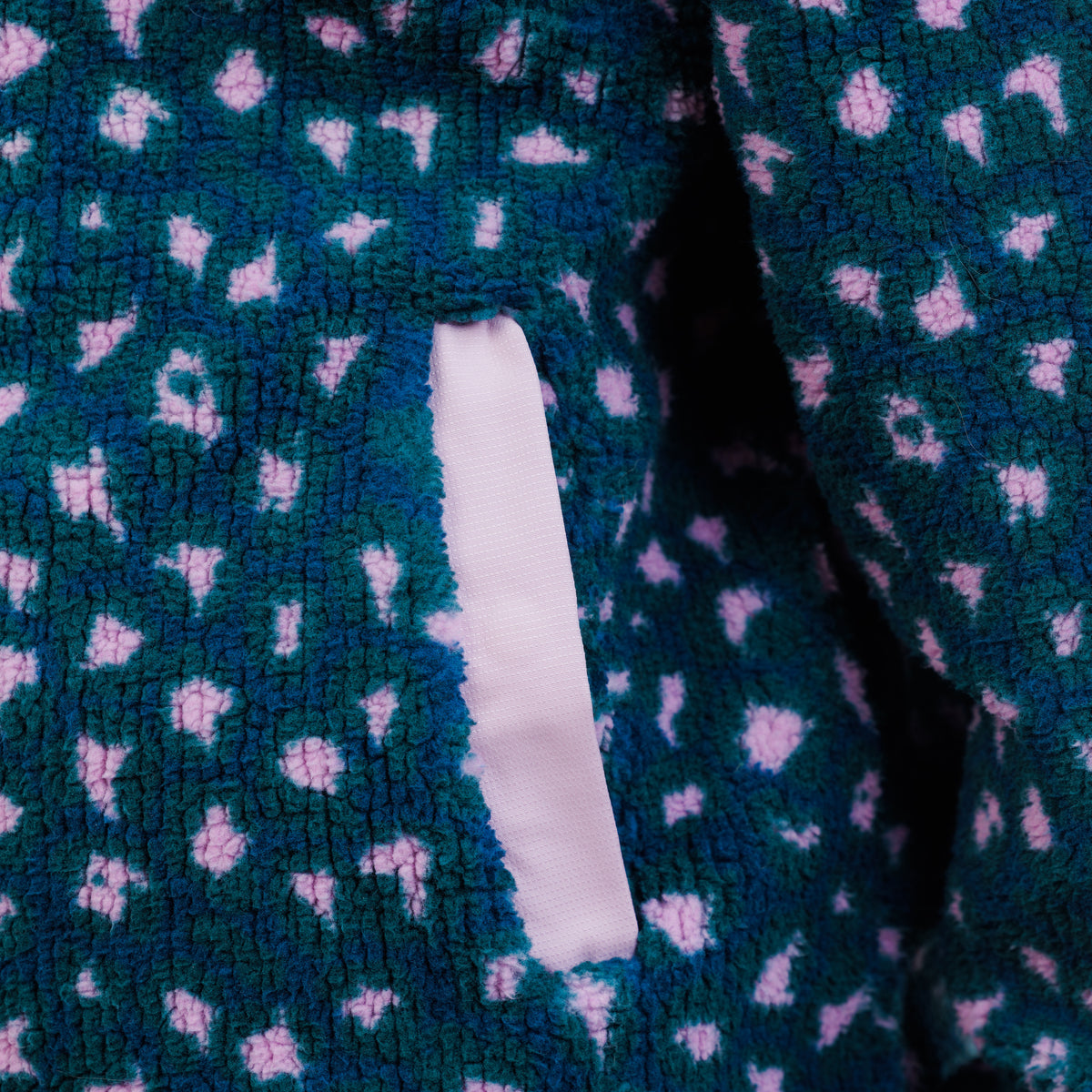 SWEAT POLAIRE WILD BLEU - FEMME