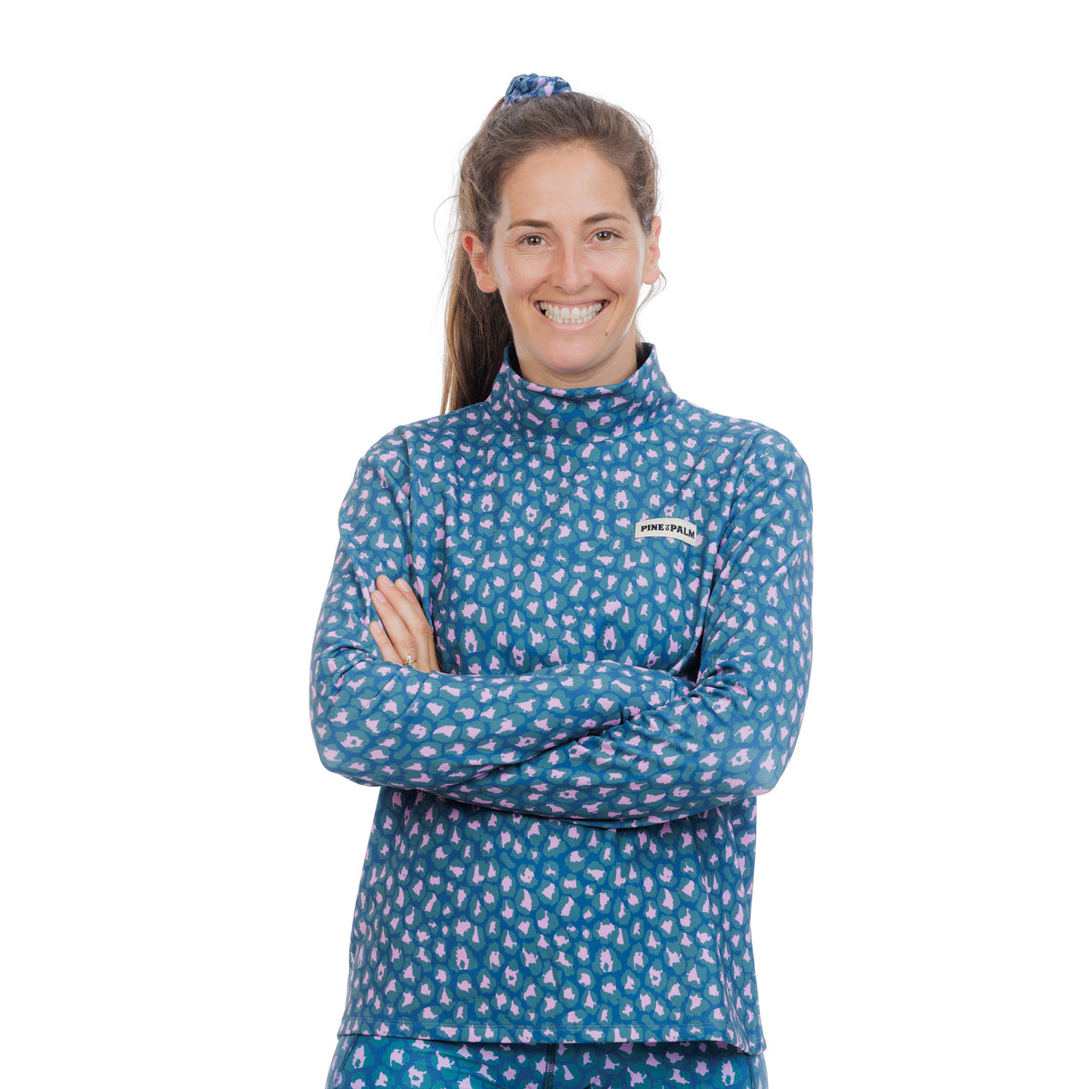 TOP CHAUD WILD BLEU - FEMME