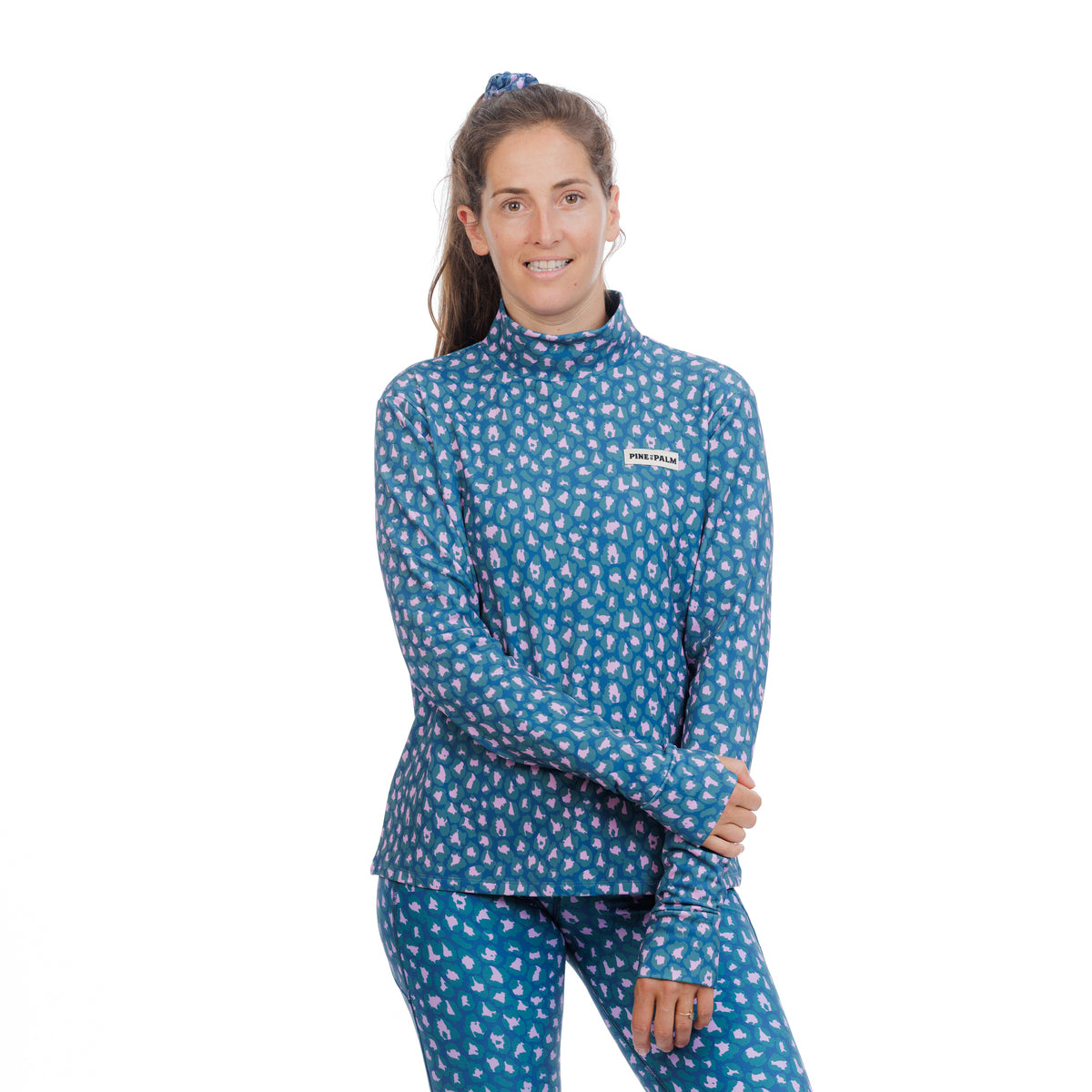 TOP CHAUD WILD BLEU - FEMME