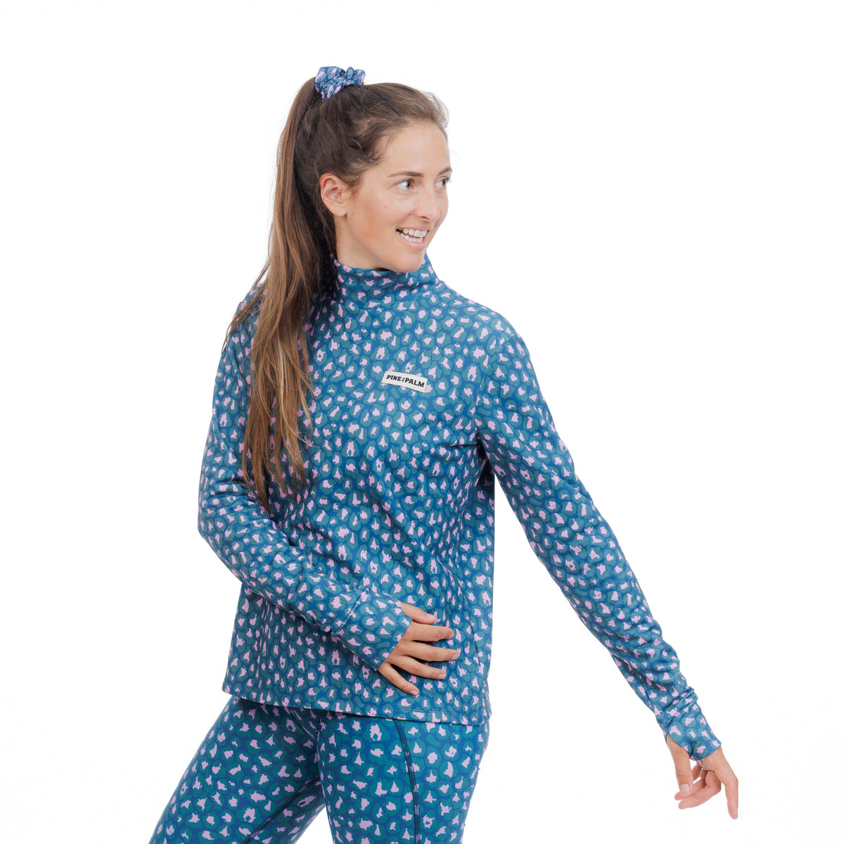 TOP CHAUD WILD BLEU - FEMME