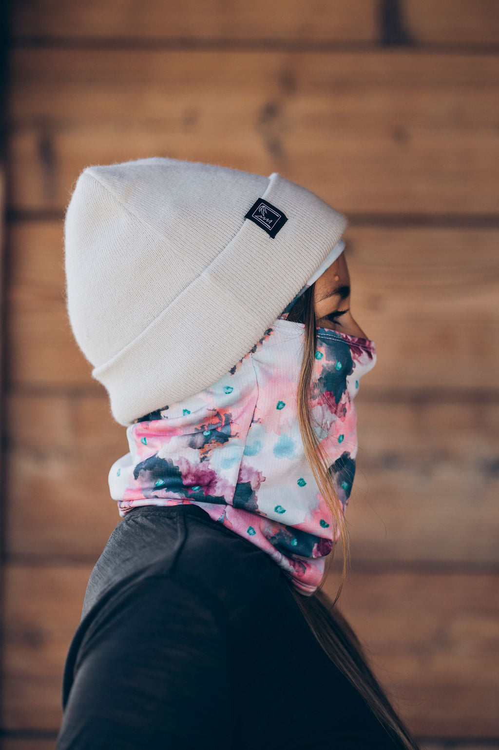 CAGOULE MATE ROSE – Porté / ambiance (JPG)