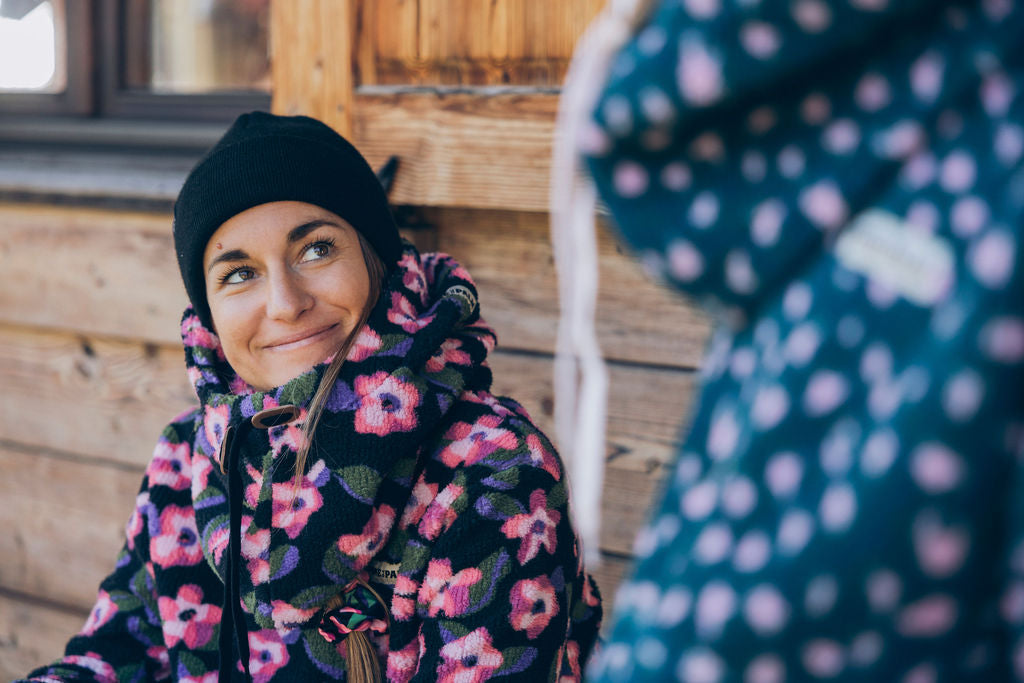 CAPUCHE POLAIRE ROSA