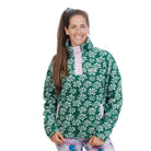 SWEAT POLAIRE FLOWER POW SAPIN - FEMME