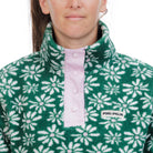 SWEAT POLAIRE FLOWER POW SAPIN - FEMME
