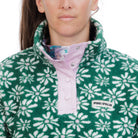 SWEAT POLAIRE FLOWER POW SAPIN - FEMME