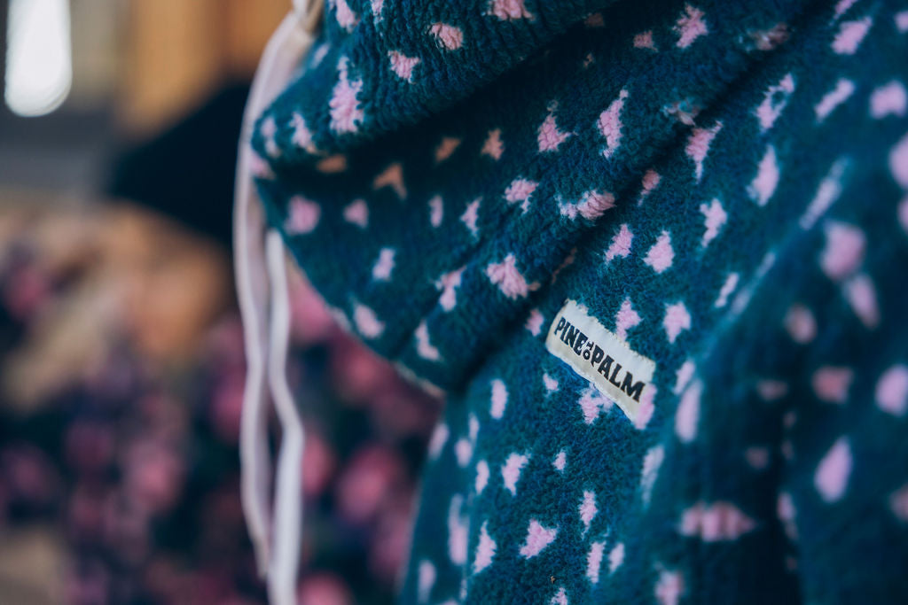 SWEAT POLAIRE WILD BLEU - FEMME