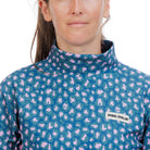TOP CHAUD WILD BLEU - FEMME