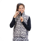 VESTE SANS MANCHES POLAIRE LEO WHITE - FEMME