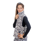 VESTE SANS MANCHES POLAIRE LEO WHITE - FEMME