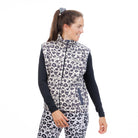 VESTE SANS MANCHES POLAIRE LEO WHITE - FEMME