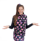 VESTE SANS MANCHES POLAIRE ROSA - FEMME