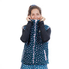 VESTE SANS MANCHES POLAIRE WILD BLEU - FEMME