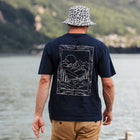 T-SHIRT COBS BLEU - pour homme