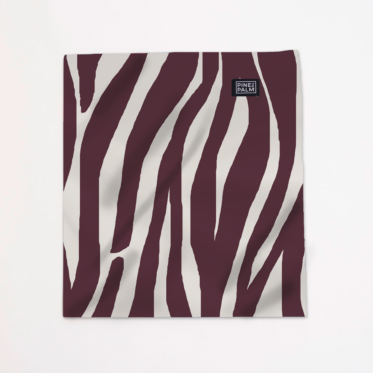 TOUR DE COU TECHNIQUE ZEBRA BORDEAUX – Produit (PNG)