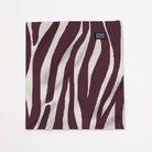 TOUR DE COU TECHNIQUE ZEBRA BORDEAUX – Produit (PNG)